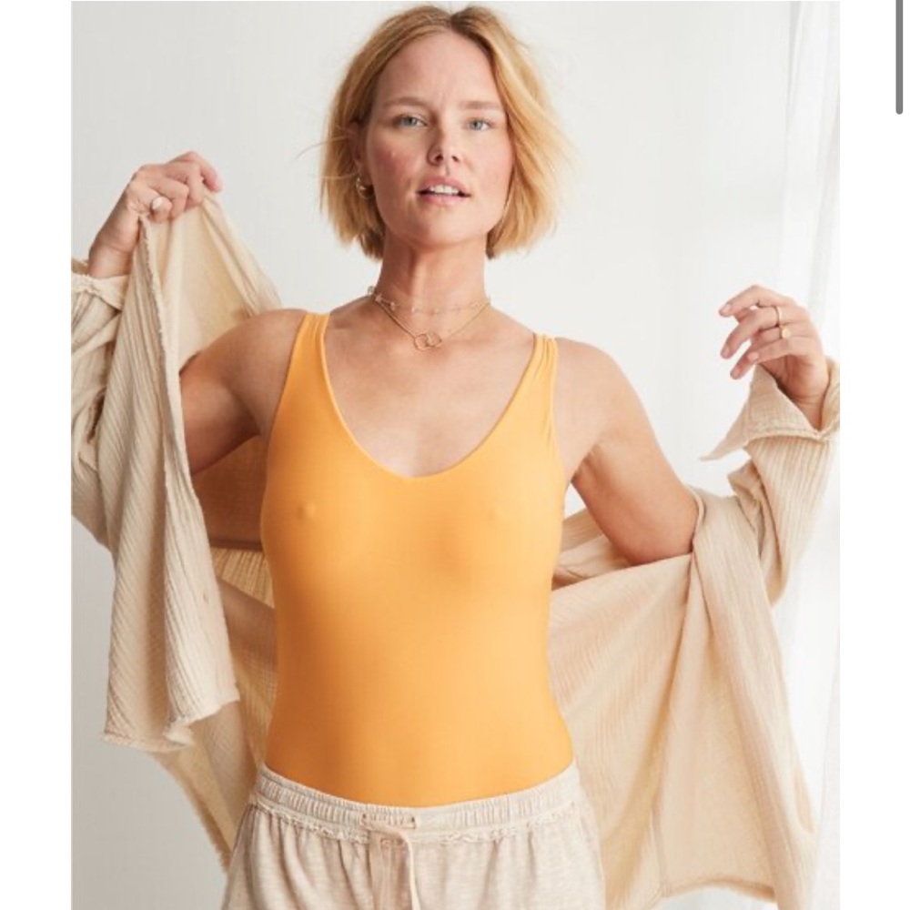 Aerie Smoothez Plunge bodysuit